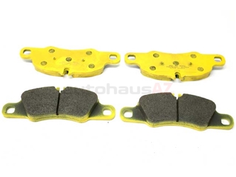 995541986 Pagid Racing Brake Pad Set; Front