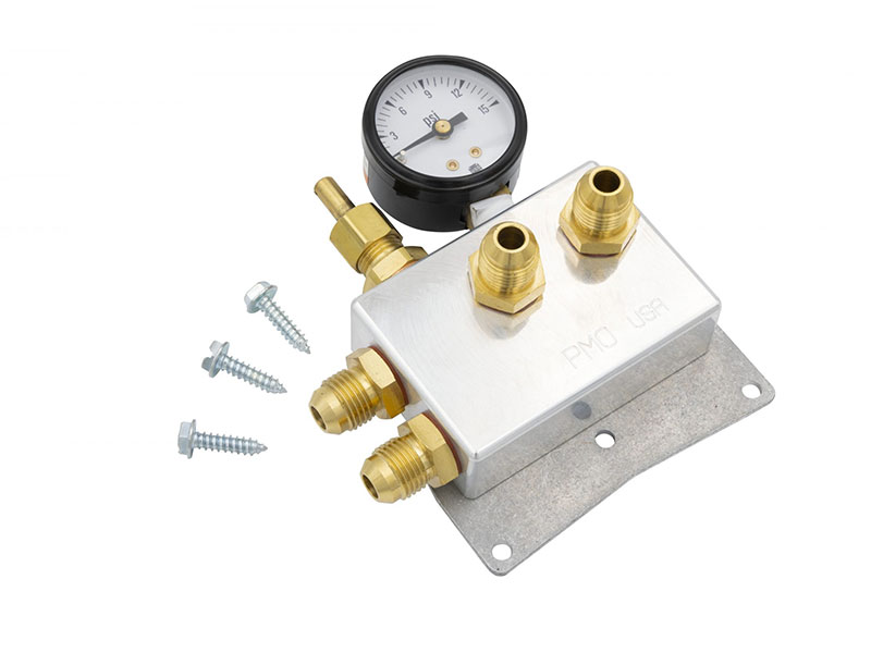 PM-O404-0 PMO Induction Fuel Pressure Control Unit; AN-6 Fittings