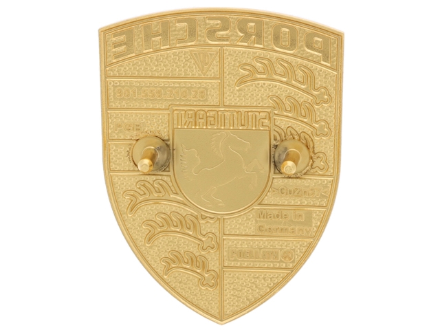 90155921028 Genuine Porsche Hood Emblem