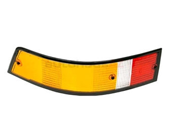 91163194900 Genuine Porsche Tail Light Lens; Left