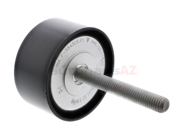 94610211832 Genuine Porsche Drive Belt Idler Pulley; Right