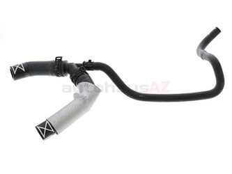 95510605802 Genuine Porsche Coolant Hose; Water Hose - Coolant Tank to Auxiliary Water Pump