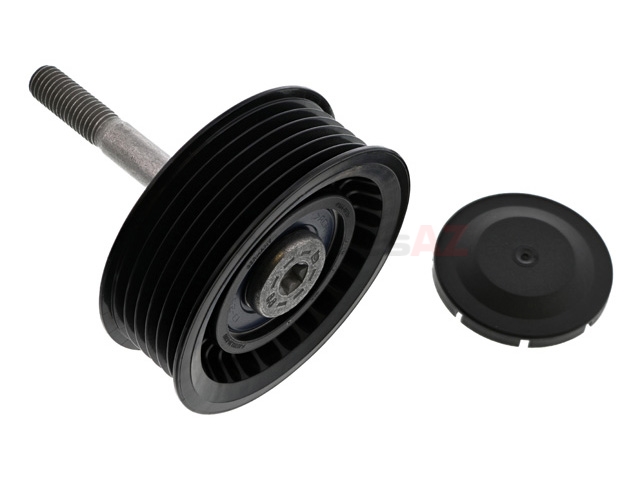 95814527901 Genuine Porsche Drive Belt Idler Pulley; Left