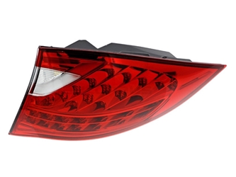 95863109614 Genuine Porsche Tail Light; Right Outer