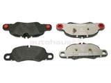 98135193904 Genuine Porsche Brake Pad Set; Front