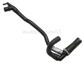 99710685001 Genuine Porsche Coolant Hose; Coolant Expansion Tank to Return Pipe to Water Pump (3-Way Hose)