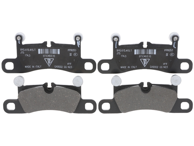 9Y0698451AF Genuine Porsche Brake Pad Set
