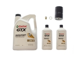 POR1OILFLTR1KIT Castrol GTX + Hengst Oil Change Kit - 20W-50 Conventional