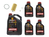 POR6OILFLTR2KIT Motul 8100 X-cess gen2 + Mahle Oil Change Kit - 5W-40 Fully Synthetic
