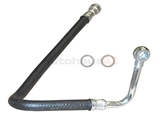 PSH0240 Rein Automotive Power Steering Return Hose; Rack to Cooling Coil