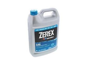 Q6880187 Zerex G-48 Antifreeze/Coolant; Blue; Concentrate, 1 Gallon