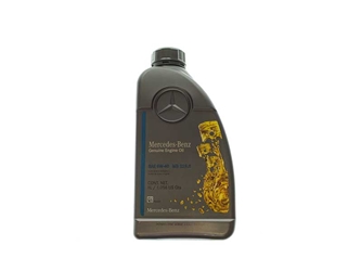 Q1090162 Genuine Mercedes Engine Oil; Mobil 1 Formula M; Synthetic 5W-40; 1 Quart