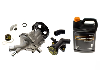 R50COOLKIT AAZ Preferred Cooling System Service Kit; Water Pump, Hose, Flange, TStat Housing, TStat and Antifreeze; KIT