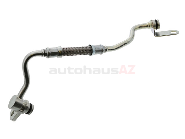 11427562797 Rein Automotive Turbocharger Oil Line; Front