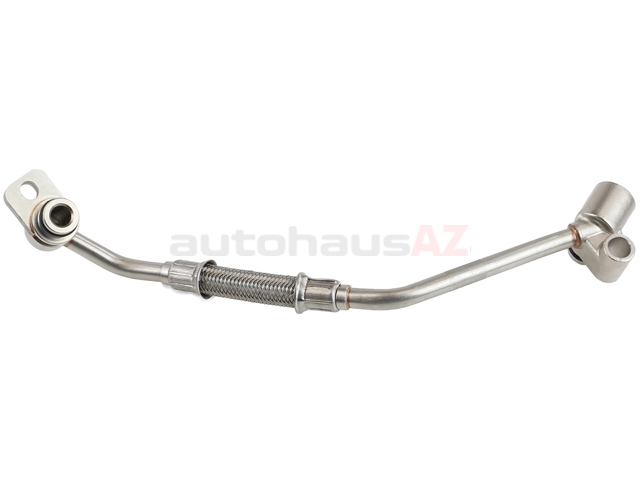 11427562798 Rein Automotive Turbocharger Oil Line; Rear