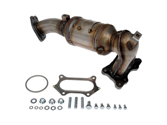 674-059 Dorman Exhaust Manifold with Integrated Catalytic Converter; Front