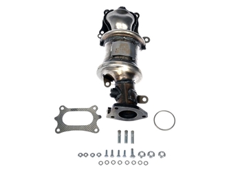 674-146 Dorman Exhaust Manifold with Integrated Catalytic Converter; Rear