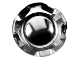 909-019 Dorman Wheel Cap; Brushed Aluminum Wheel Center Cap