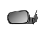 955-158 Dorman Door Mirror; Side View Mirror - Left, Power, Black, Non-Heated, Folding