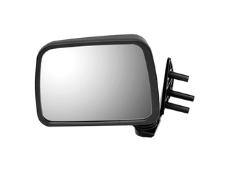 955-202 Dorman Door Mirror; Side View Mirror - Left, Manual, Black