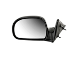 955-305 Dorman Door Mirror; Side View Mirror - Left, Manual, Retractable Head, Black