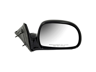 955-306 Dorman Door Mirror; Side View Mirror - Right, Manual, Retractable Head, Black