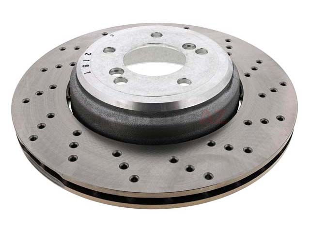 34212283804 SHW Performance Disc Brake Rotor; Rear Right