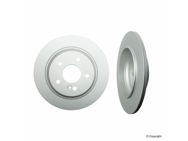 220423011264 ATE Coated Disc Brake Rotor; Rear