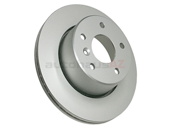 SP25176 ATE Coated Disc Brake Rotor; Front