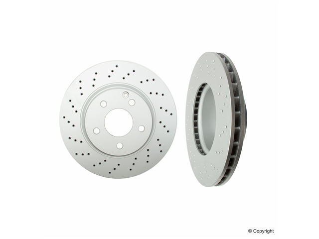 2204210912 ATE Coated Disc Brake Rotor