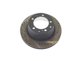95135204105 Sebro Cross Drilled Disc Brake Rotor; Rear