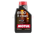 102786 Motul 8100 X-clean Engine Oil; 5W-40 Synthetic; 1 Liter
