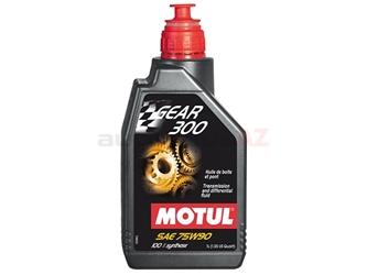 105777 Motul Gear 300 Gear Oil; 75W-90 Synthetic; 1 Liter