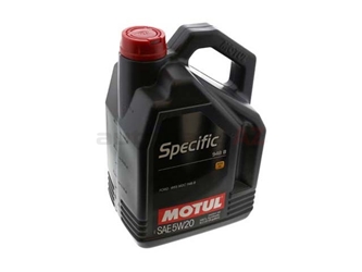 106352 Motul Specific 948B Engine Oil; 5W-20 Synthetic (5 Liter)