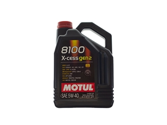 110905 Motul 8100 X-cess gen2 Engine Oil; 5W-40 5 Liter