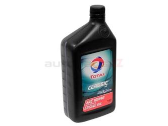 220137 Total Classic SN Engine Oil; 10W-40 Conventional; 1 Quart
