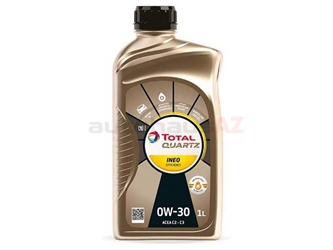 213838 Total Quartz INEO Efficiency Engine Oil; 0W-30 Synthetic; 1 Liter