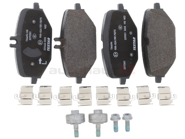 0004207303 Textar Brake Pad Set; Rear