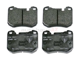 94435195102 Textar Brake Pad Set; Front