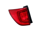 11-6830-00 TYC Tail Light Assembly; Left Outer