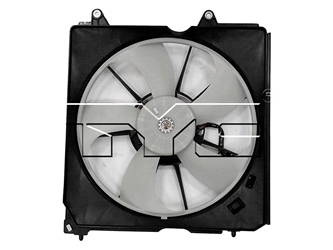601500 TYC Cooling Fan Assembly; Left