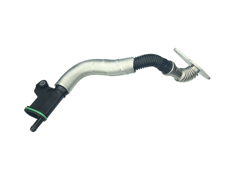 06H103213J URO Parts Crankcase Breather Hose; PCV Valve To Hose Connector