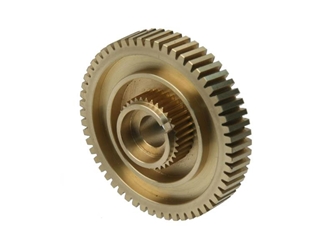 27102413711PRM URO Parts Transfer Case Motor Gear; BRASS