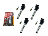 VAG3TUNEUPKIT AAZ Preferred Ignition Tune-Up Kit; Ignition Coils and Spark Plugs; KIT