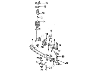 270477 Genuine Volvo Ball Joint