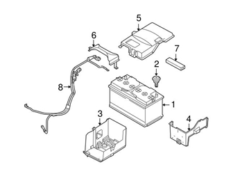 31296937 Genuine Volvo Battery Cable Harness