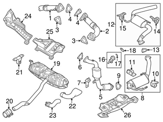 059131789S Genuine VW/Audi Exhaust/Connector Pipe; Left