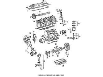 06B105561010 Genuine VW/Audi Engine Crankshaft Main Bearing; Upper