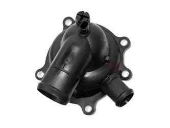 079121115BK Genuine VW/Audi Thermostat; With Housing and Gasket