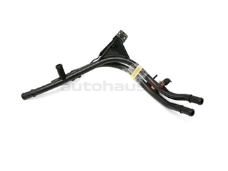 1K0121070BD Genuine VW/Audi Coolant Pipe; Lower expansion tank hoses to auxiliary water pump hoses